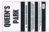 Queens Park v Berwick Rangers