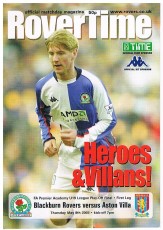Blackburn Rovers v Aston Villa