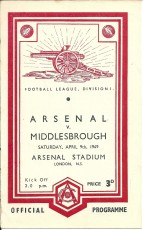 Arsenal v Middlesbrough
