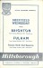 Sheffield Wednesday v Brighton & Hove Albion