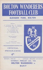Bolton Wanderers v Bury