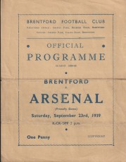 Brentford v Arsenal
