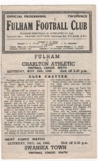 Fulham v Charlton Athletic