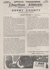 Charlton Athletic v Derby County