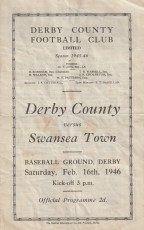 Derby County v Swansea Town