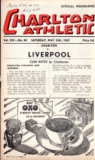 Charlton Athletic v Liverpool