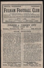 Fulham v Cardiff City