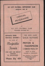 Ely City v Cottenham