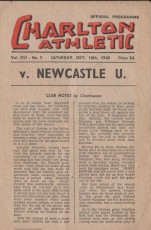 Charlton Athletic v Newcastle United