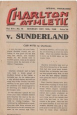 Charlton Athletic v Sunderland