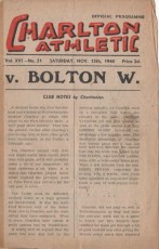 Charlton Athletic v Bolton Wanderers