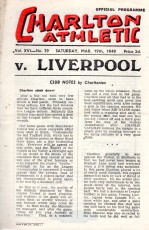 Charlton Athletic v Liverpool