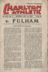 Charlton Athletic v Fulham