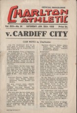 Charlton Athletic v Cardiff City