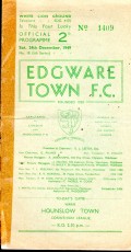Edgware Town v Hounslow Town