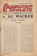 Charlton Athletic v Wacker