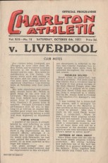 Charlton Athletic v Liverpool