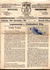 Leytonstone v Chelmsford City