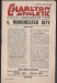 Charlton Athletic v Manchester City