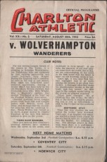 Charlton Athletic v Wolverhampton Wanderers