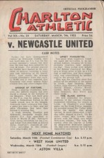 Charlton Athletic v Newcastle United