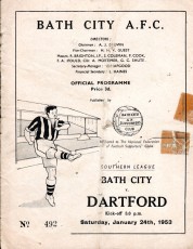 Bath City v Dartford