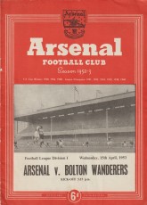 Arsenal v Bolton Wanderers