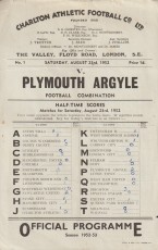Charlton Athletic v Plymouth Argyle