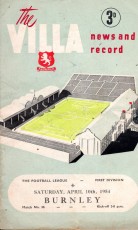 Aston Villa v Burnley