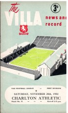 Aston Villa v Charlton Athletic
