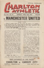 Charlton Athletic v Manchester United