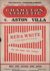 Charlton Athletic v Aston Villa