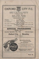 Oxford City v Bromley