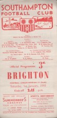 Southampton v Brighton & Hove Albion