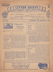 Leyton Orient v Gillingham