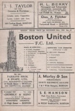 Boston United v Doncaster Rovers