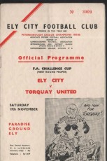 Ely City v Torquay United