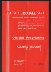 Ely City v Warboys Town