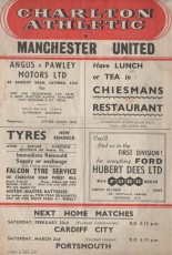 Charlton Athletic v Manchester United
