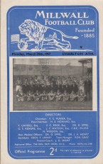 Millwall v Charlton Athletic