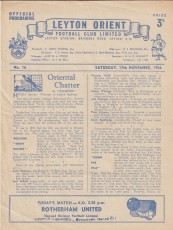 Leyton Orient v Rotherham United