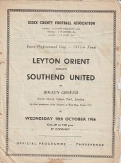 Leyton Orient v Southend United