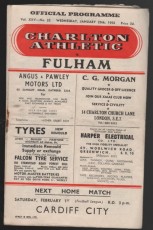 Charlton Athletic v Fulham