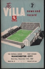 Aston Villa v Manchester City