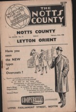Notts County v Leyton Orient