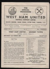 West Ham United v Grimsby Town