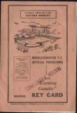 Middlesbrough v Leyton Orient