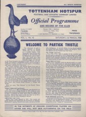Tottenham Hotspur v Partick Thistle