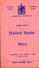 Dulwich Hamlet v Ilford