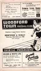 Woodford Town v Brentwood Town